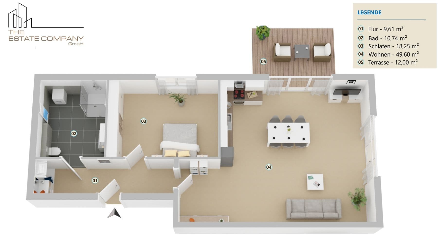 Barrierefreie Traumwohnung mit Terrasse – 94 m² Wohnkomfort im Erdgeschoss, Außenansicht