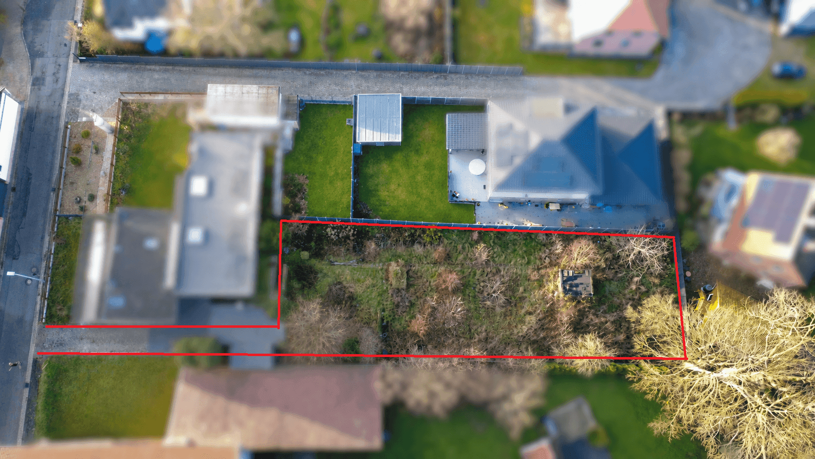 Attraktives Baugrundstück mit projektierter Doppelhaushälfte in Lehre, Bild 2