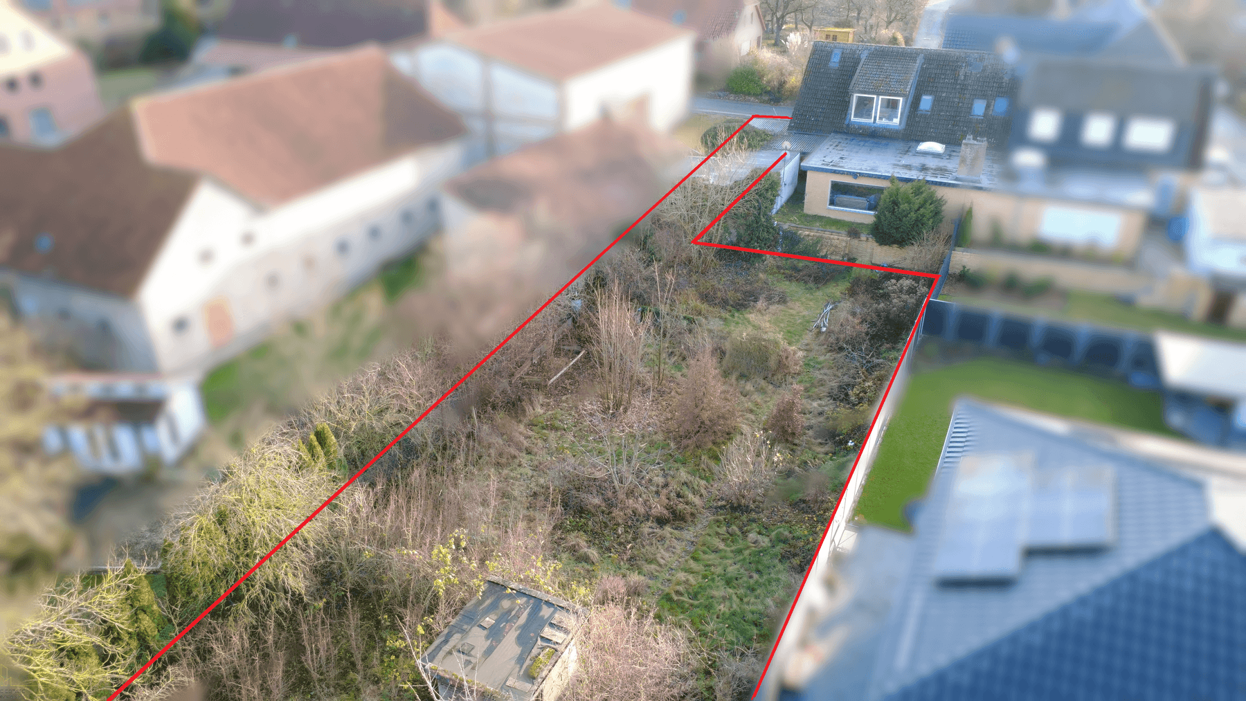 Attraktives Baugrundstück mit projektierter Doppelhaushälfte in Lehre, Bild 3