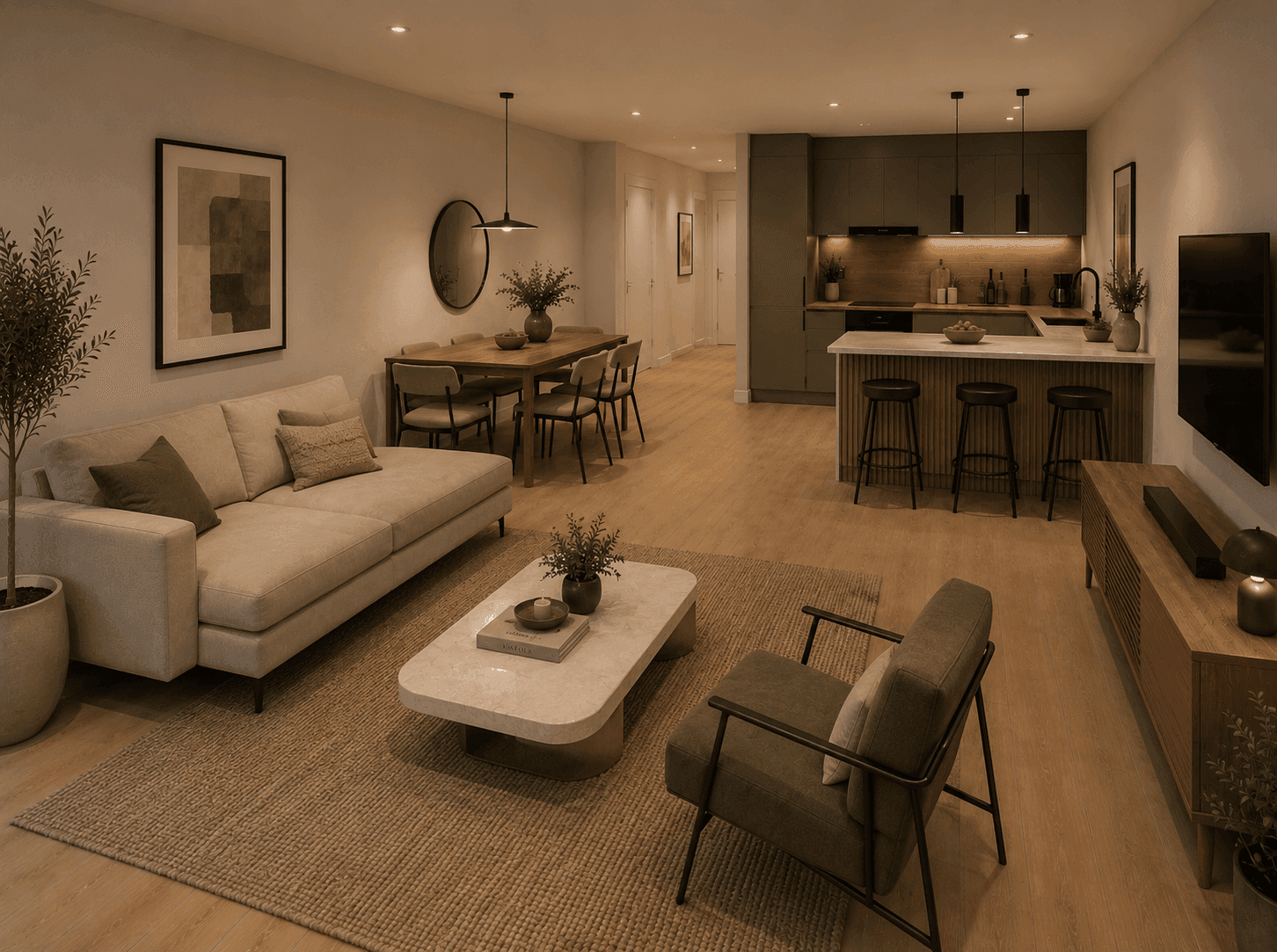 Barrierefrei wohnen mit Zukunft – Moderne 2-Zimmer-Neubauwohnung mit Balkon, Bild 3