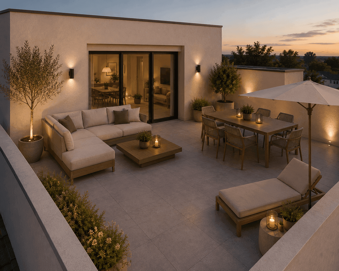Exklusiver Wohnkomfort mit Dachterrasse – Großzügige 2-Zimmer-Wohnung, Außenansicht