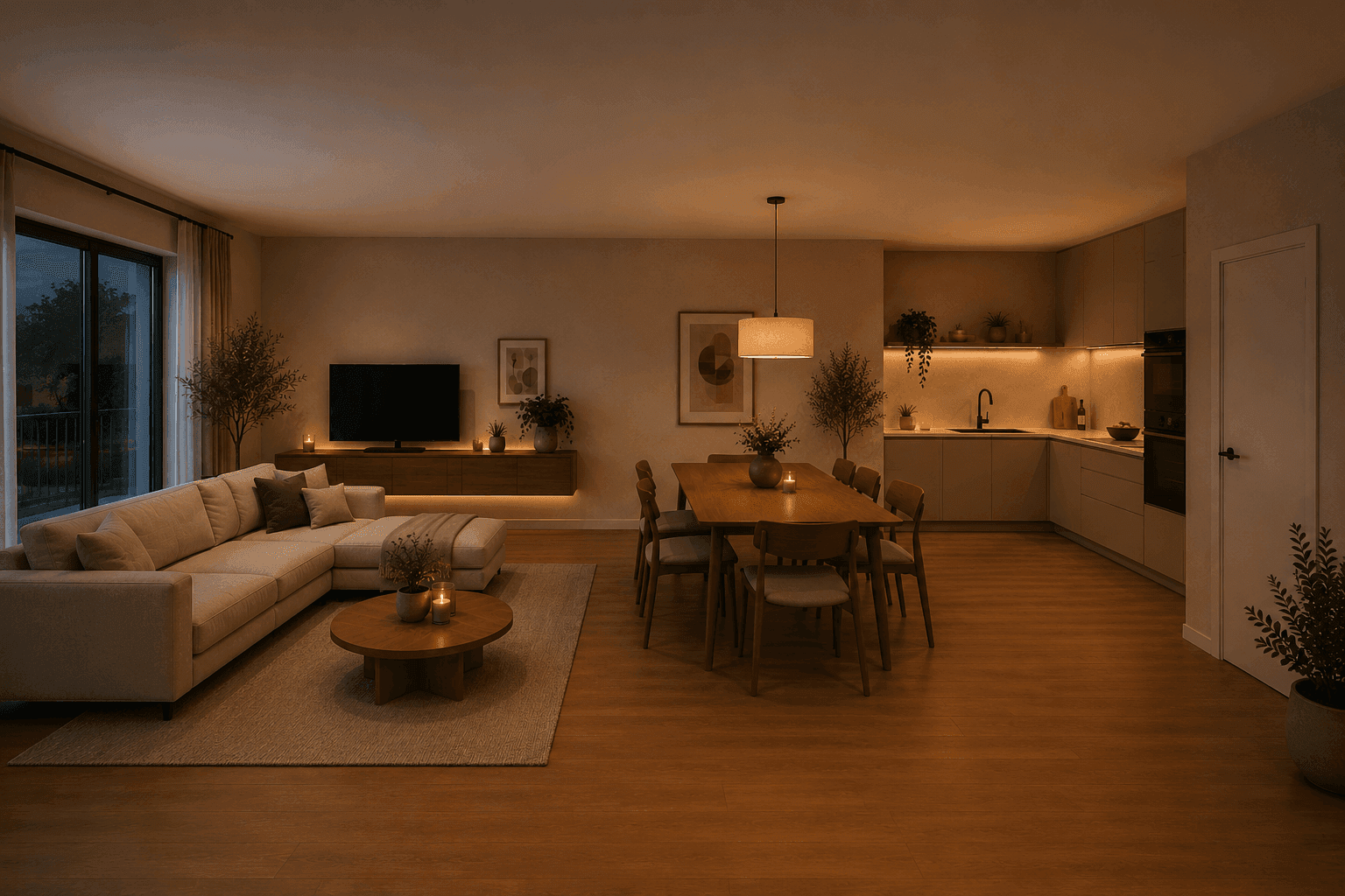 Ein Platz über den Dächern – Exklusive 2-Zimmer-Wohnung mit Balkon, Bild 3
