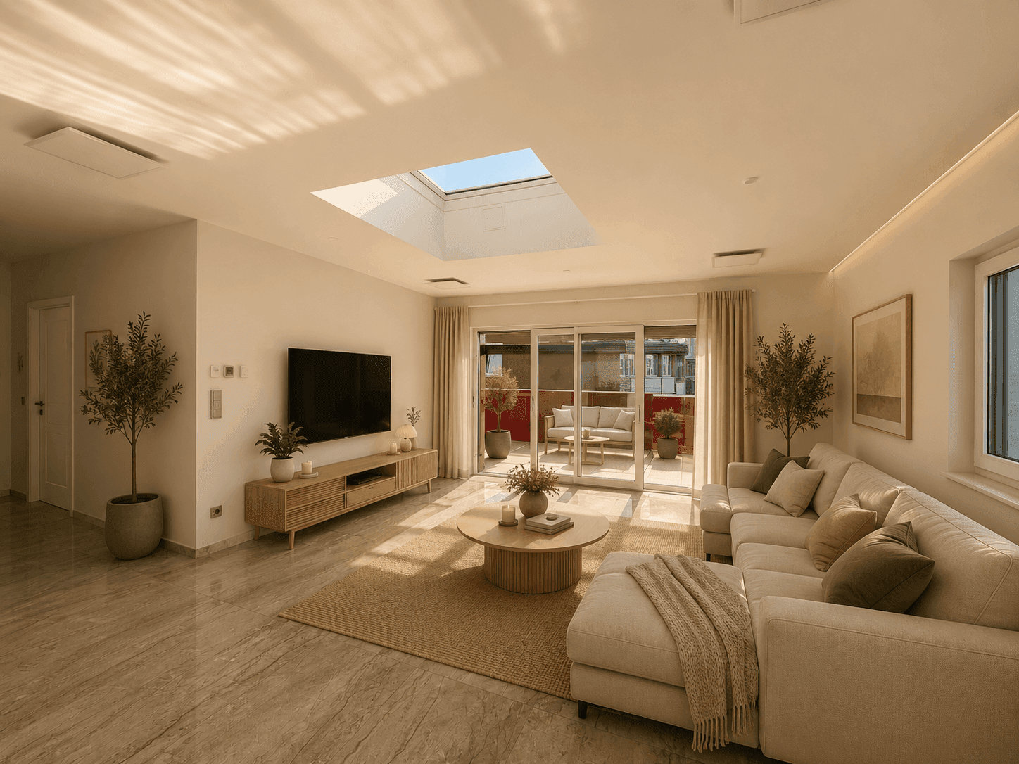 Stillvolles 2- Zimmer- Penthouse mit viel Tageslicht, Bild 3