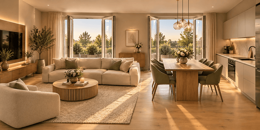 Moderne 2 Zimmer Dachgeschosswohnung mit Balkon und Blick ins Grüne, Braunschweig
