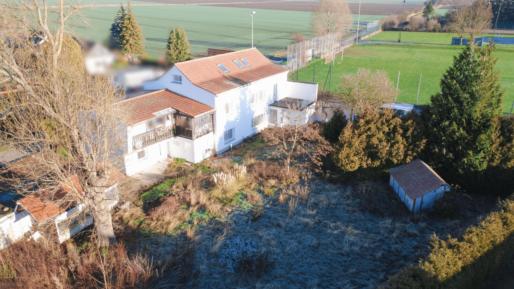 Attraktives Baugrundstück mit Konzept für ein Mehrfamilienhaus, Außenansicht