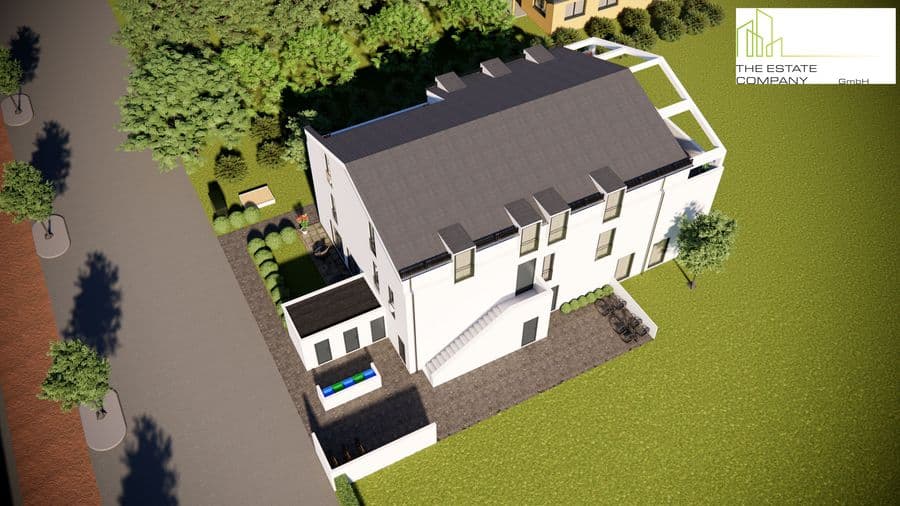 2-Zimmer-Neubauwohnung mit Süd-West-Terrasse und Garten in Dorstadt