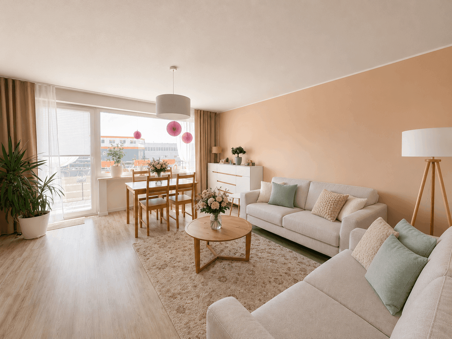 Helle 4-Zimmer-Wohnung mit Balkon in Berenbostel, Außenansicht