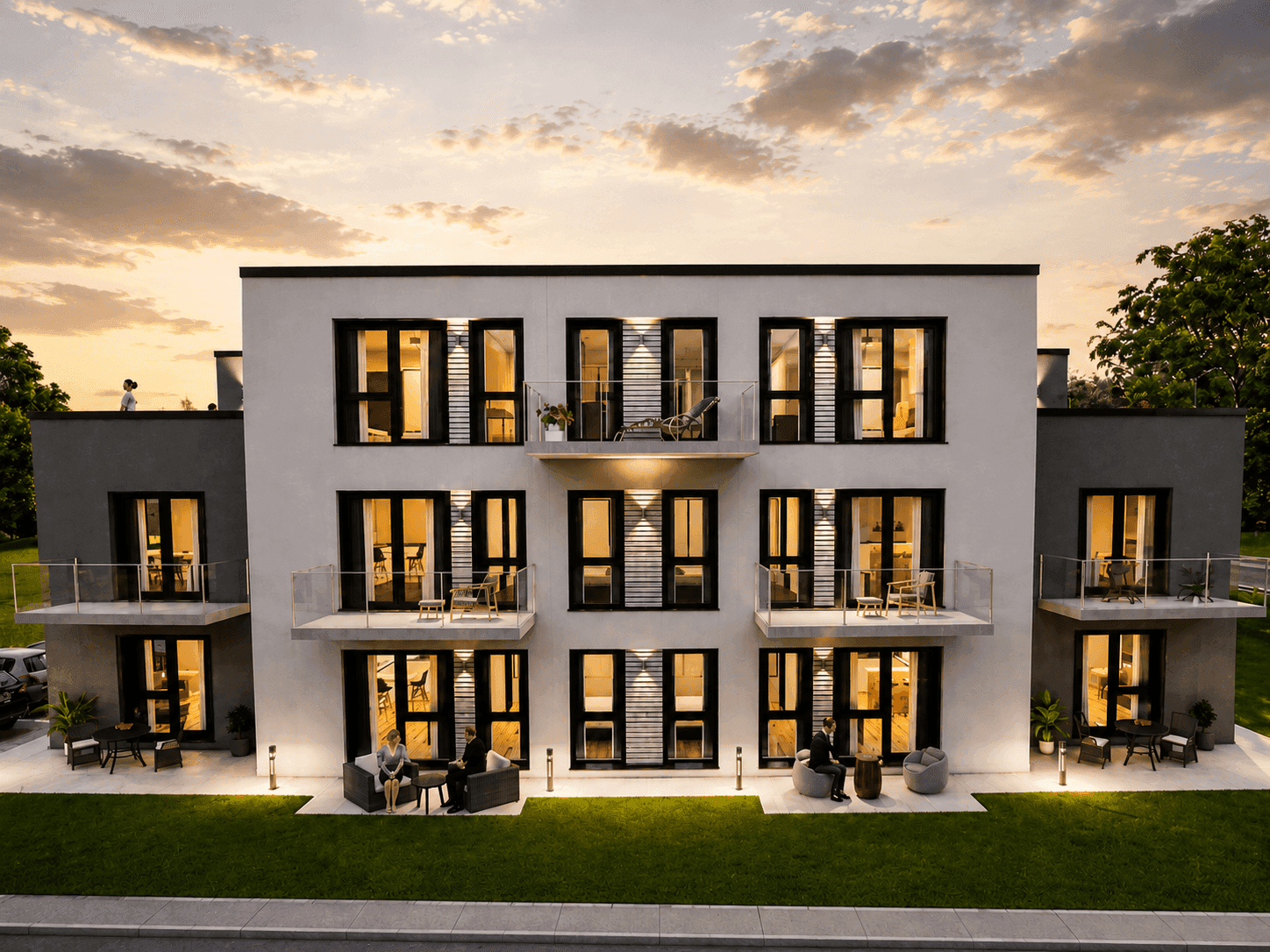 Ankommen und Zuhause sein – Moderne Neubauwohnung mit sonnigem Balkon, Bild 2