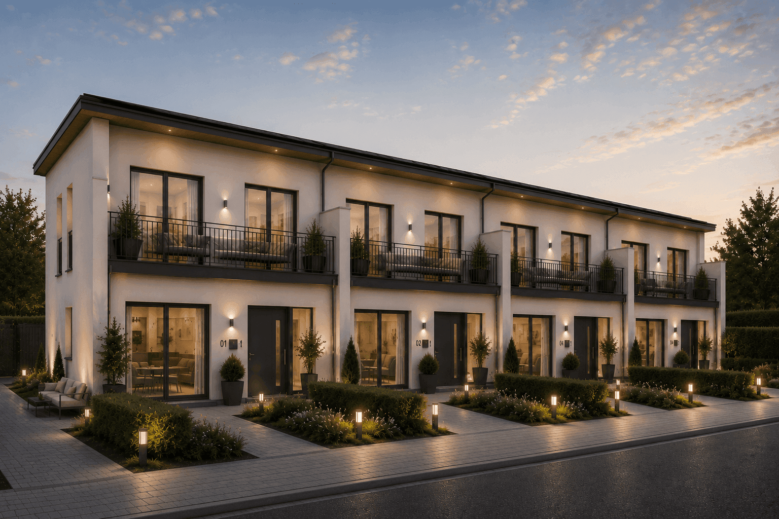 Stilvolles Reihenmittelhaus auf großzügigem Grundstück – mit erfahrenem Bauträger, Bild 2