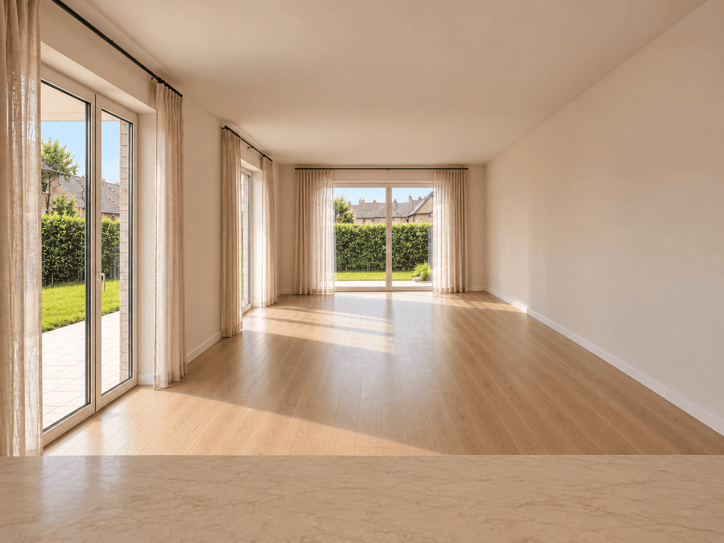 Wohnen am Meer – Moderne Neubau Erdgeschosswohnung in Steinhude, Außenansicht