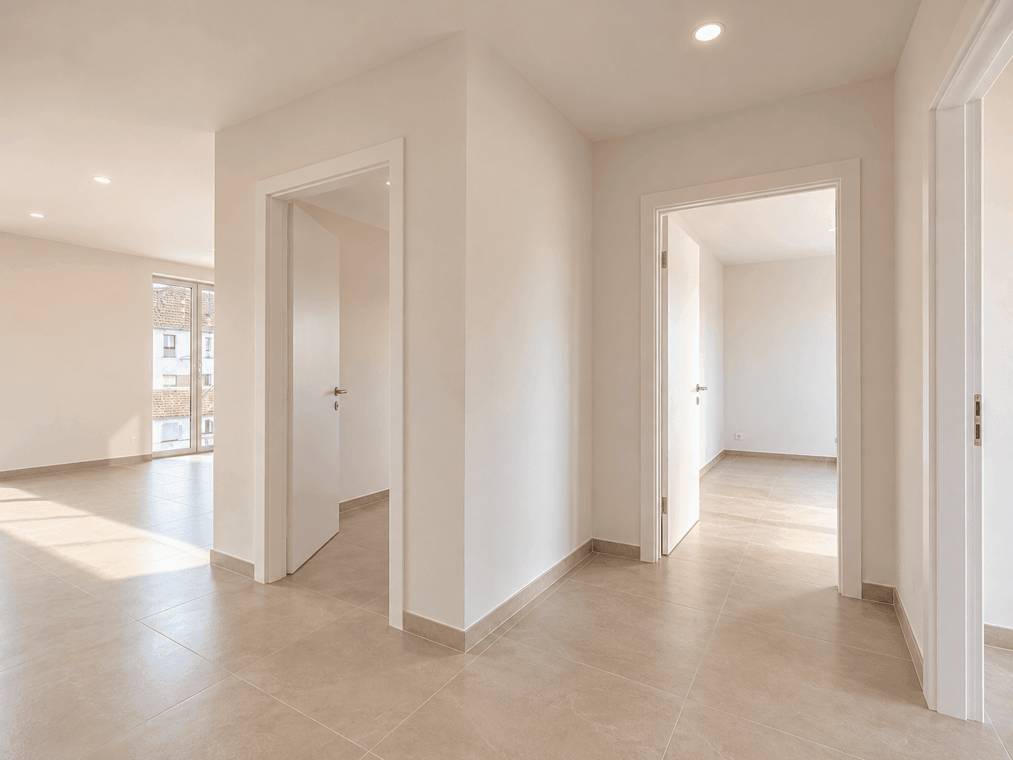 Modern wohnen am Steinhuder Meer – Neubau mit Balkon und Blick in den Garten, Außenansicht