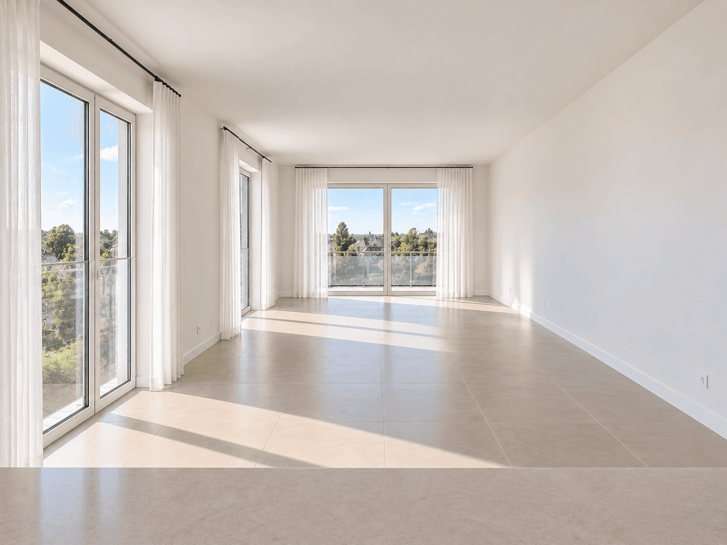 Modern wohnen am Steinhuder Meer – Neubau mit Balkon und Blick in den Garten, Bild 2